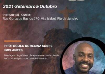 Curso Protocolo de Resina Sobre Implante – setembro e outubro